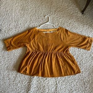 Anthropology top by Maeve